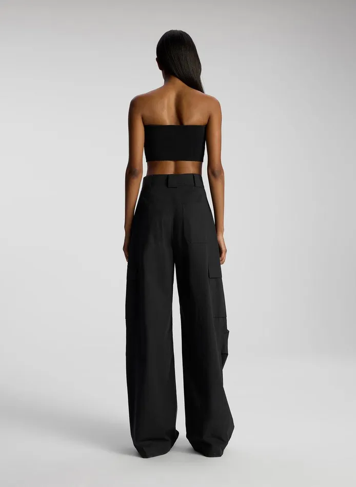 Women Dean Compact Knit Bra Black ALC Tops