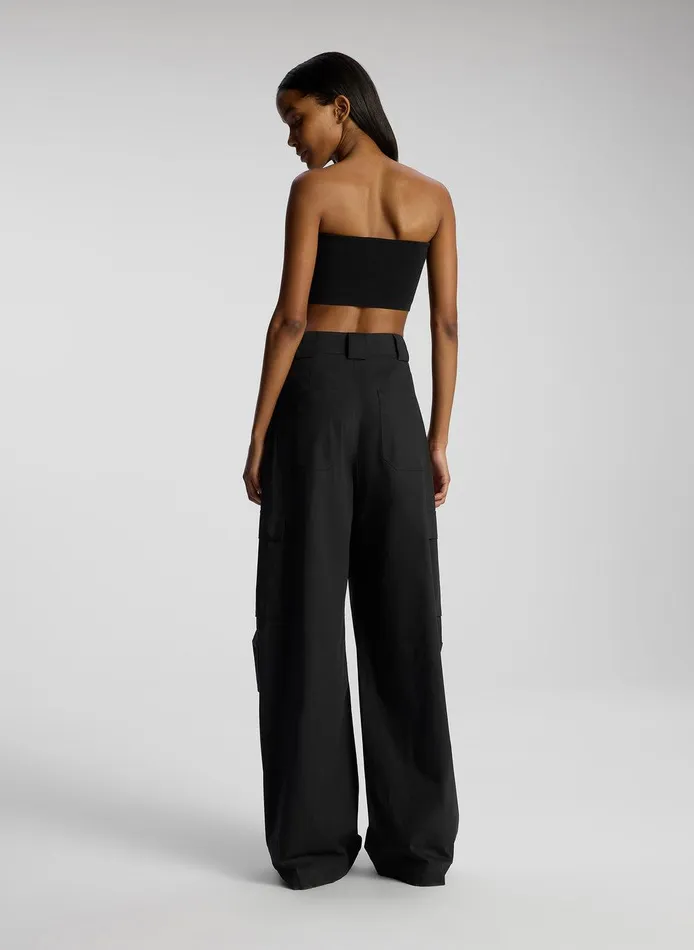 Women Dean Compact Knit Bra Black ALC Tops