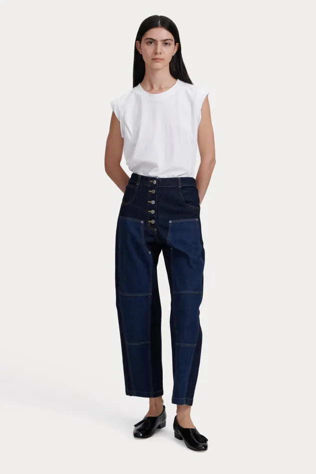 Women Denim Shop Rachel Comey Mona Pant Dark Indigo