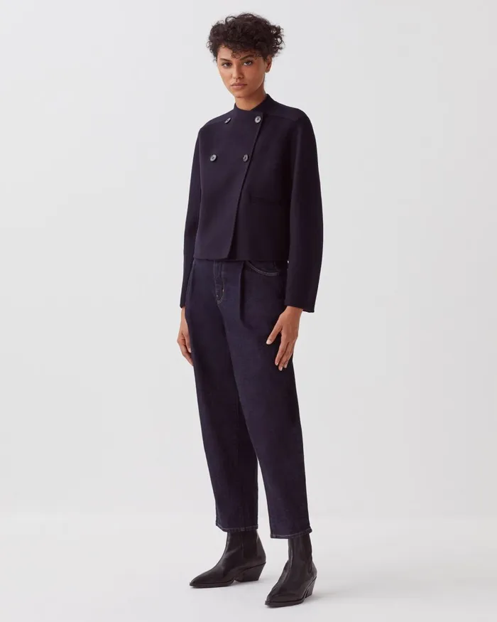 Women DoubleSided Jacket Night Sky Comptoir Des Cotonniers Coats and Jackets Women DoubleSided Jacket Night Sky Comptoir Des Cotonniers Coats and Jackets