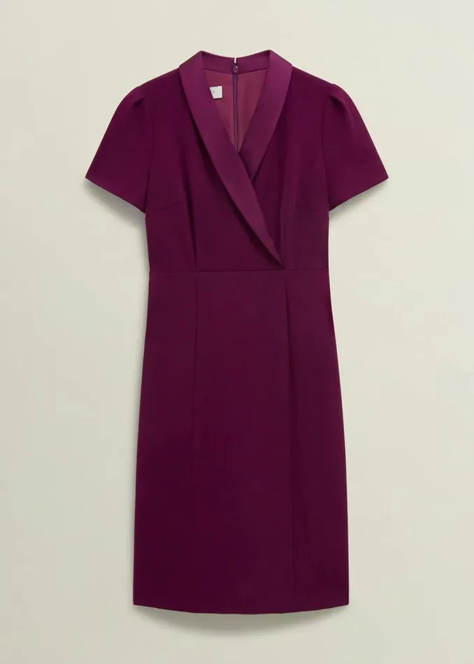 Women Dresses and Jumpsuits Hobbs Amira Dress Warm Plum
