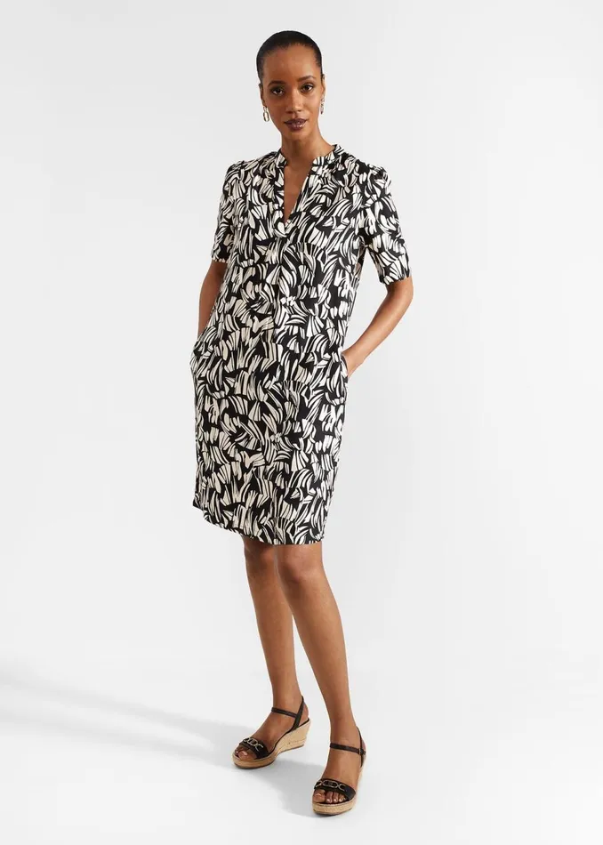 Women Dresses and Jumpsuits Hobbs Lucille Dress Black Cream