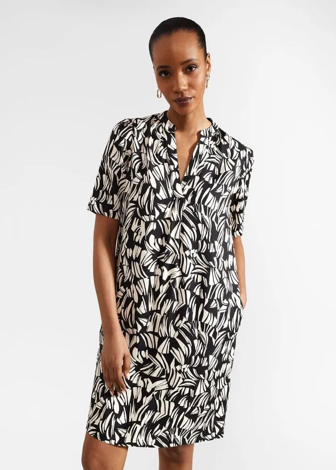 Women Dresses and Jumpsuits Hobbs Lucille Dress Black Cream