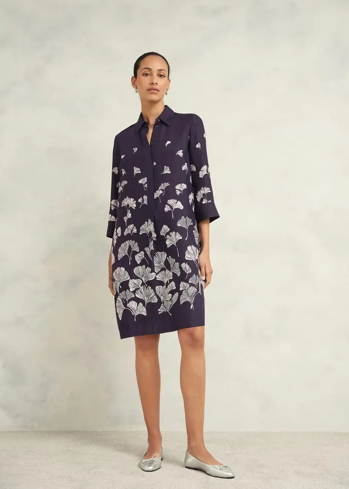 Women Dresses and Jumpsuits Hobbs Marci Dress Navy Multi