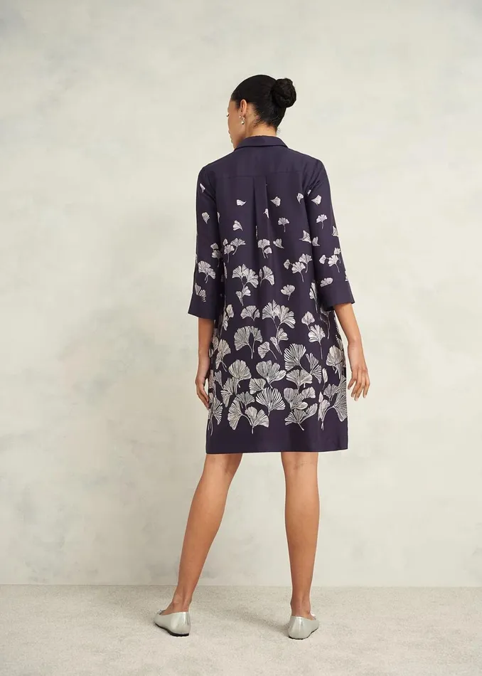 Women Dresses and Jumpsuits Hobbs Marci Dress Navy Multi