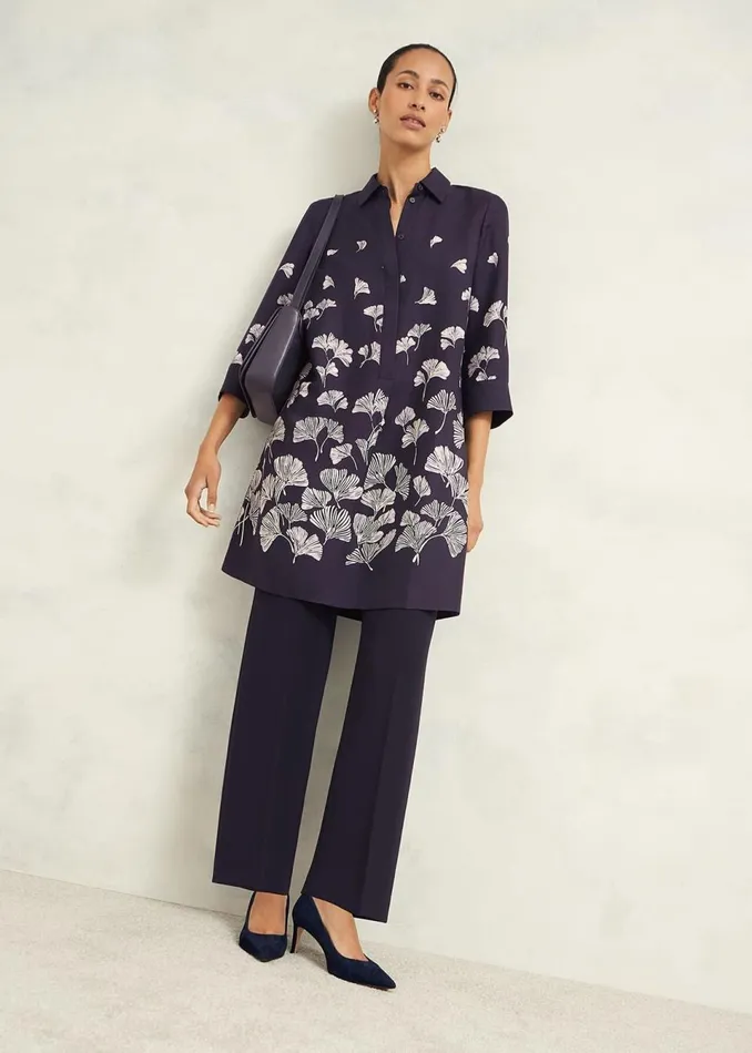 Women Dresses and Jumpsuits Hobbs Marci Dress Navy Multi