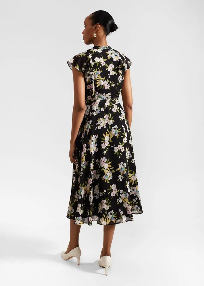 Women Dresses and Jumpsuits Hobbs Petite Erica Dress Black Multi
