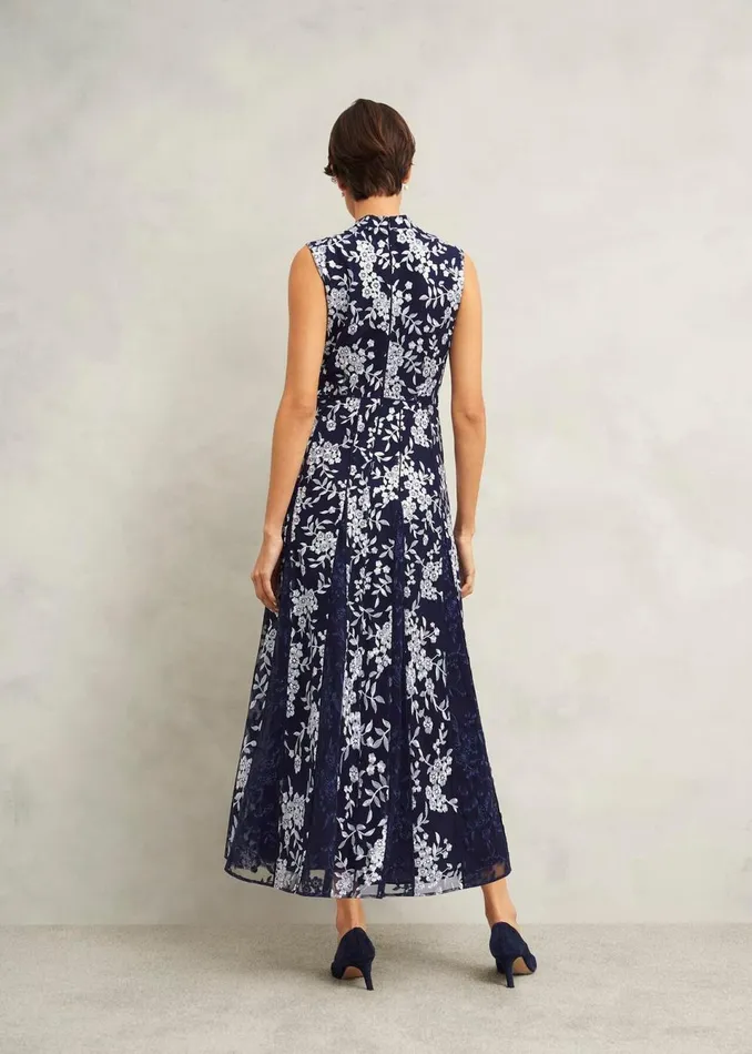 Women Dresses and Jumpsuits Hobbs Petite Quin Dress Midnight Ivory