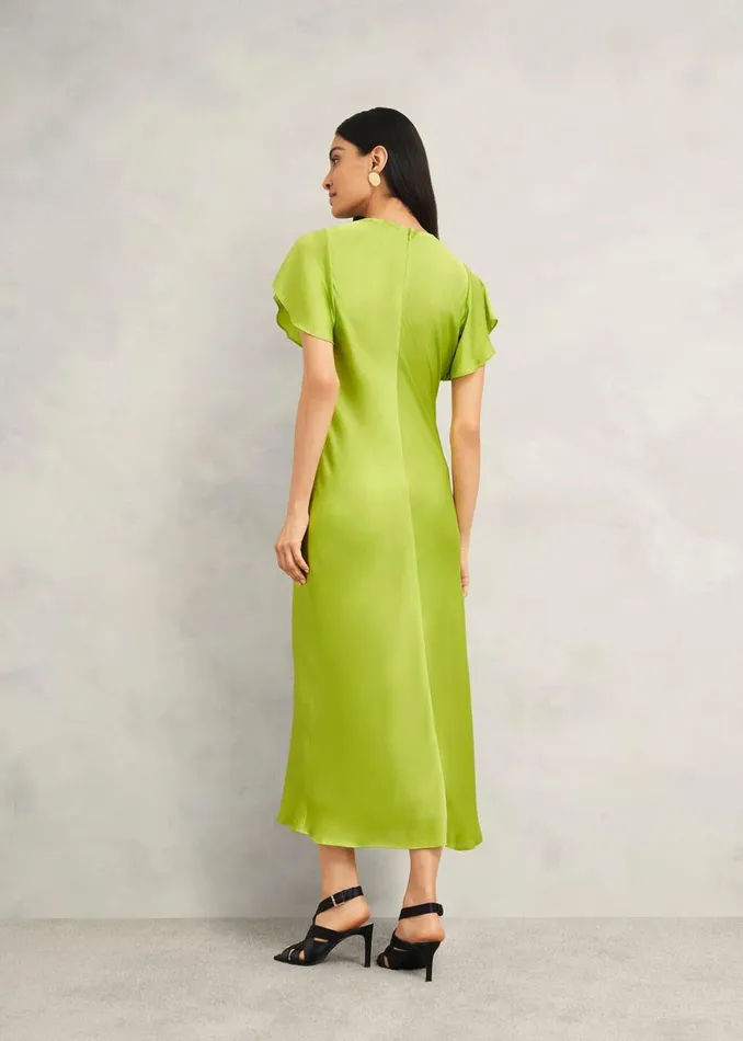 Women Dresses and Jumpsuits Hobbs Tremeer Dress Lime Green