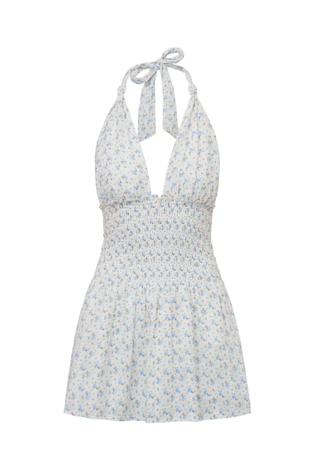 Women Dresses LoveShackFancy Luisetta Dress Calm Waters