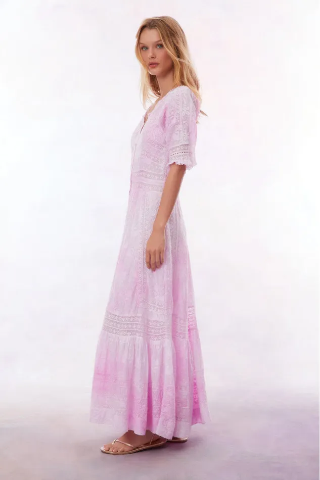Women Dresses LoveShackFancy Minka Maxi Dress Peony Pink
