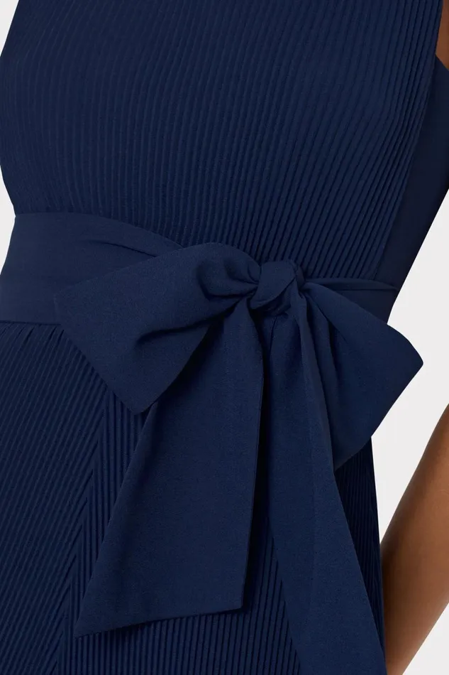 Women Dresses Milly Carreen Pleated Mini Dress Navy Women Dresses Milly Carreen Pleated Mini Dress Navy