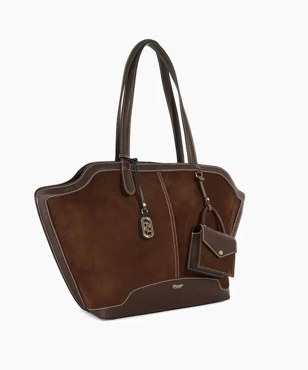 Women Dune London Tote Bags Grab Handle Day Bag Brown