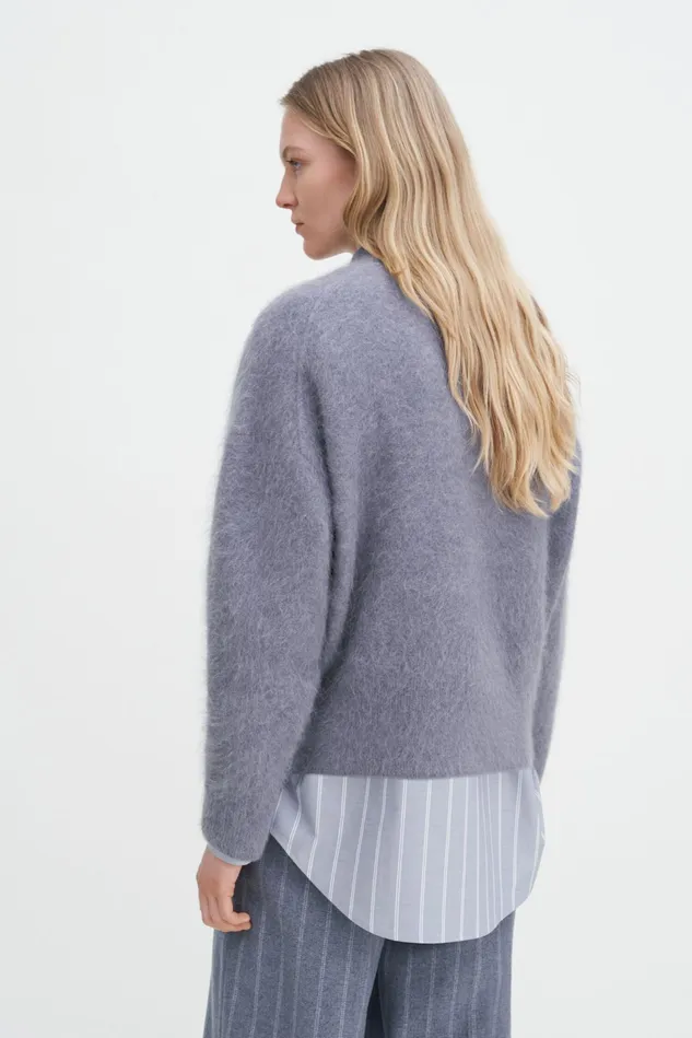 Women Fluffy Sweater Thunderstorm Filippa K Knitwear