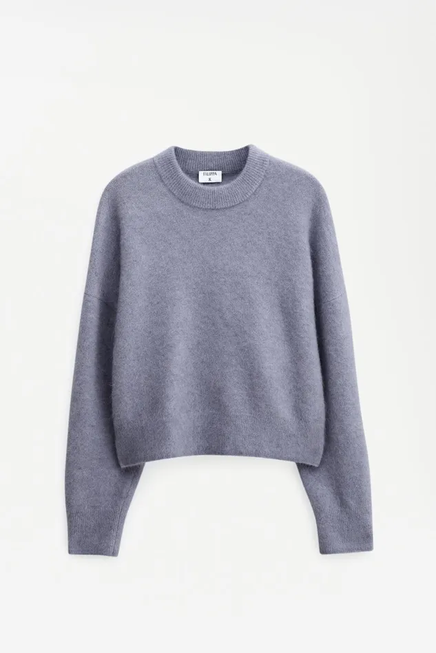 Women Fluffy Sweater Thunderstorm Filippa K Knitwear