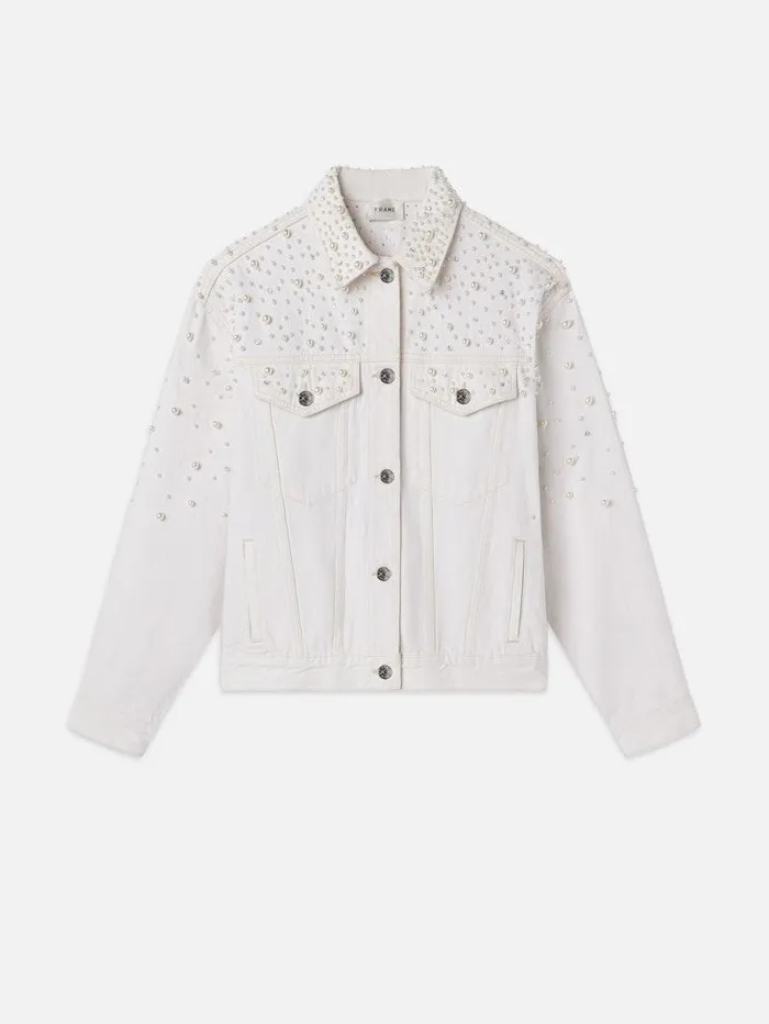 Women FRAME Atelier Of Denim The Atelier Pearl Jacket
