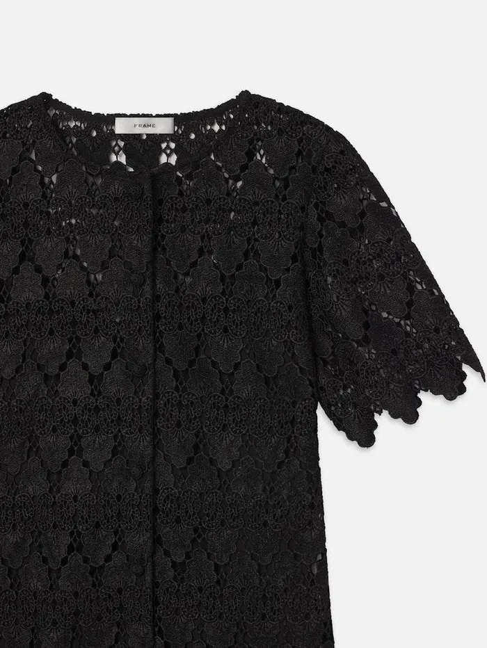 Women FRAME Dresses and Jumpsuits The Lace Button Front Dress