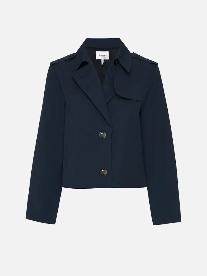 Women FRAME Jackets and Coats Short Trench Jacket