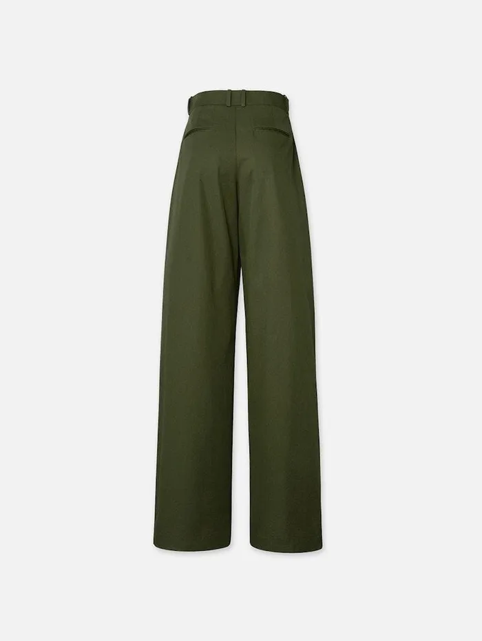 Women FRAME Pants Pleated Wide Leg Pant