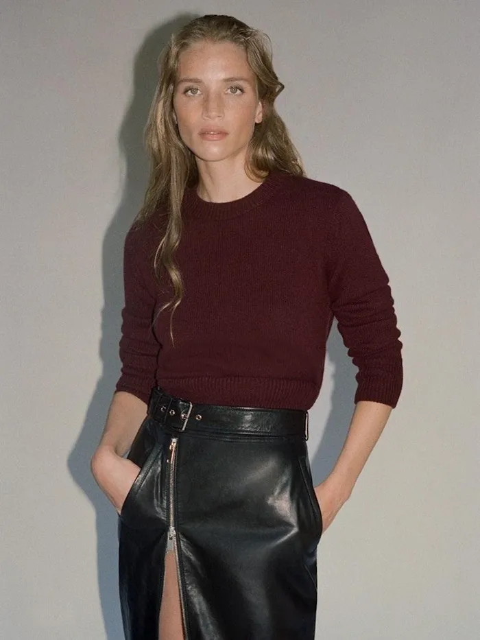 Women FRAME Sweaters Cashmere Clean Crew Women FRAME Sweaters Cashmere Clean Crew