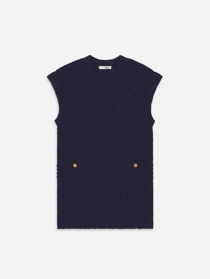Women FRAME Sweaters Knitted Vest Dress