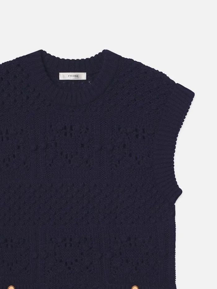 Women FRAME Sweaters Knitted Vest Dress