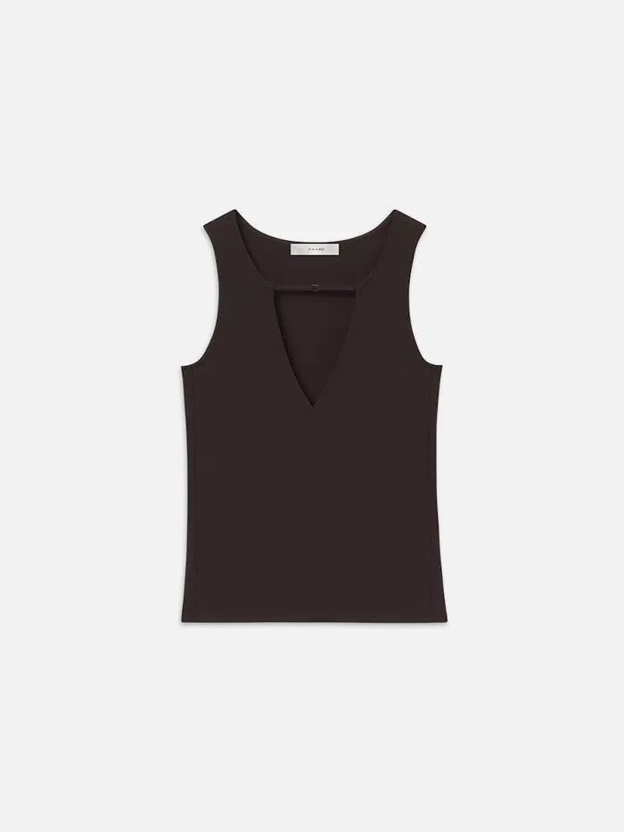 Women FRAME Tanks and Tees Deep V Tank