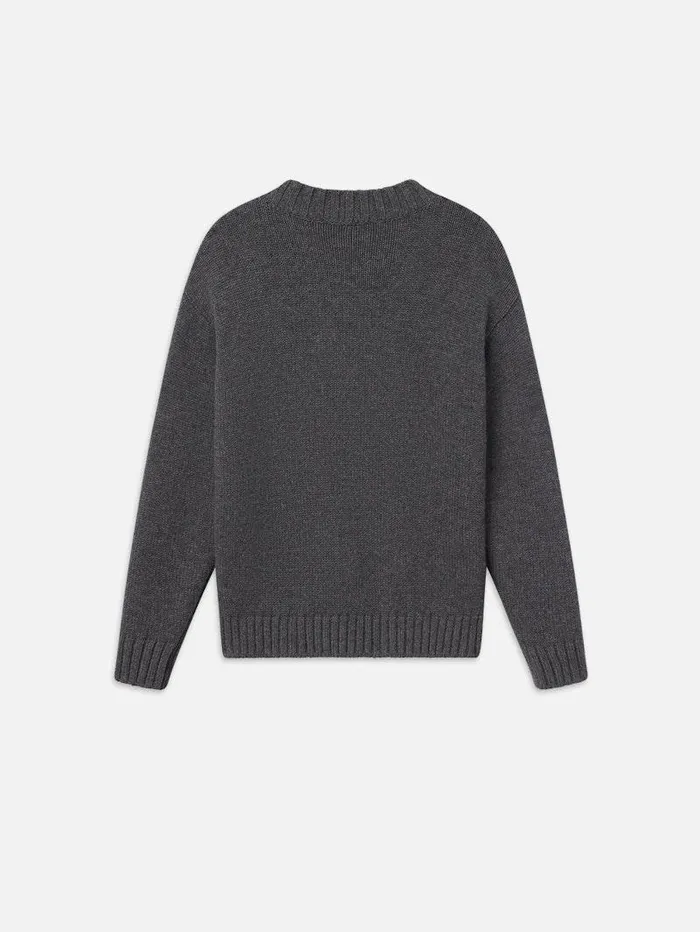 Women FRAME The Alpine Edit Chunky VNeck Sweater