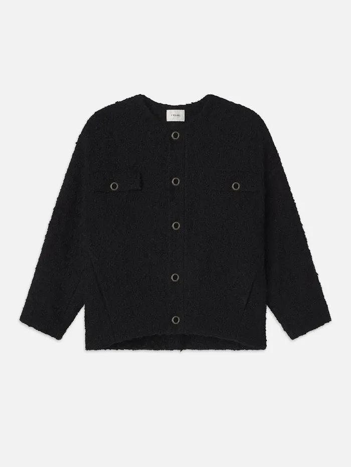 Women FRAME The Alpine Edit Cocoon Short Coat
