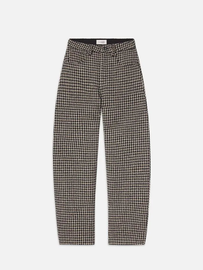 Women FRAME The Barrel Jean The Tweed Barrel