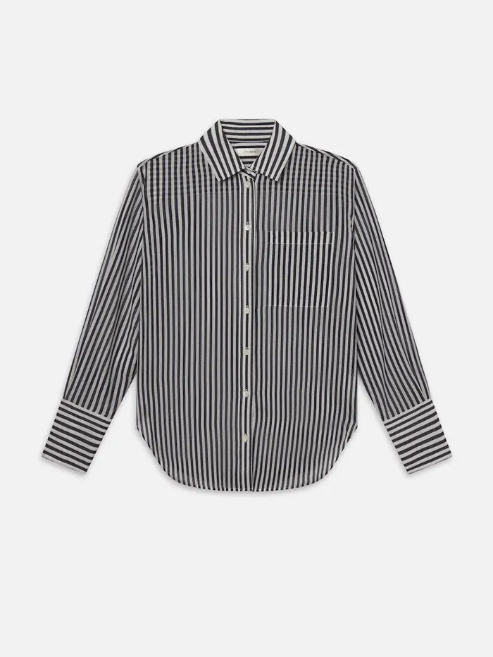 Women FRAME Tops and Blouses The Oversized Pocket Shirt