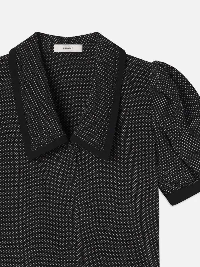 Women FRAME Tops and Blouses The Polka Dot Sailor Blouse Women FRAME Tops and Blouses The Polka Dot Sailor Blouse