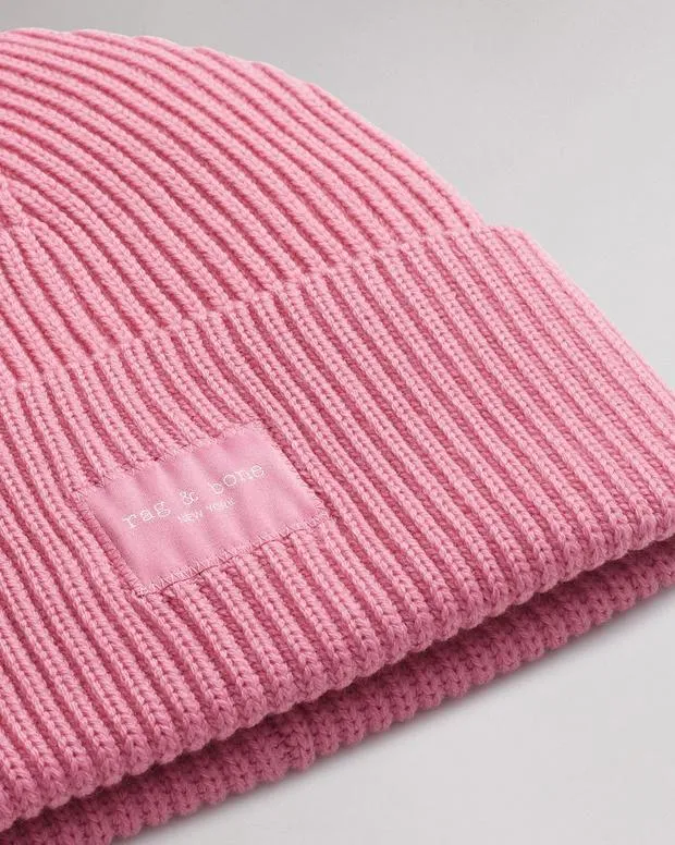 Women Hats and Gloves Rag and Bone Blake Beanie Blush