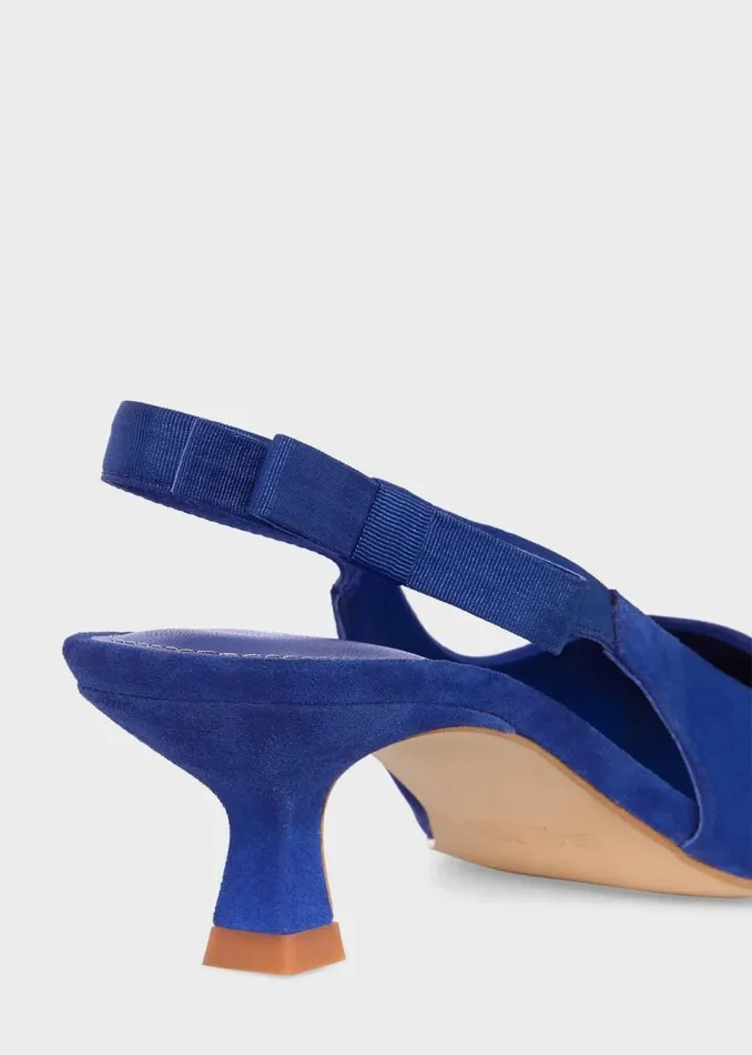 Women Heels Hobbs Safia Slingback Lapis Blue