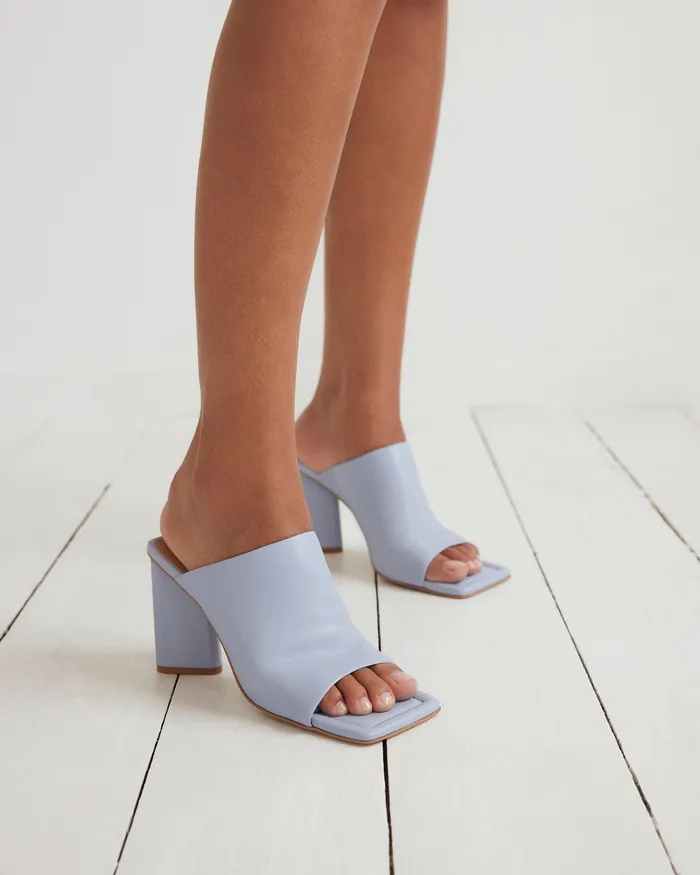 Women HIGH SANDALS jomercer Danielle high heel sandals ice blue leather Women HIGH SANDALS jomercer Danielle high heel sandals ice blue leather