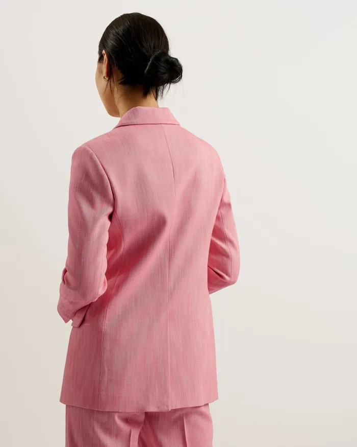 Women HIROKO 8211 Oversized Tailored Wrap Blazer Jacket Pale Pink Ted Baker Coats and Jackets Women HIROKO 8211 Oversized Tailored Wrap Blazer Jacket Pale Pink Ted Baker Coats and Jackets