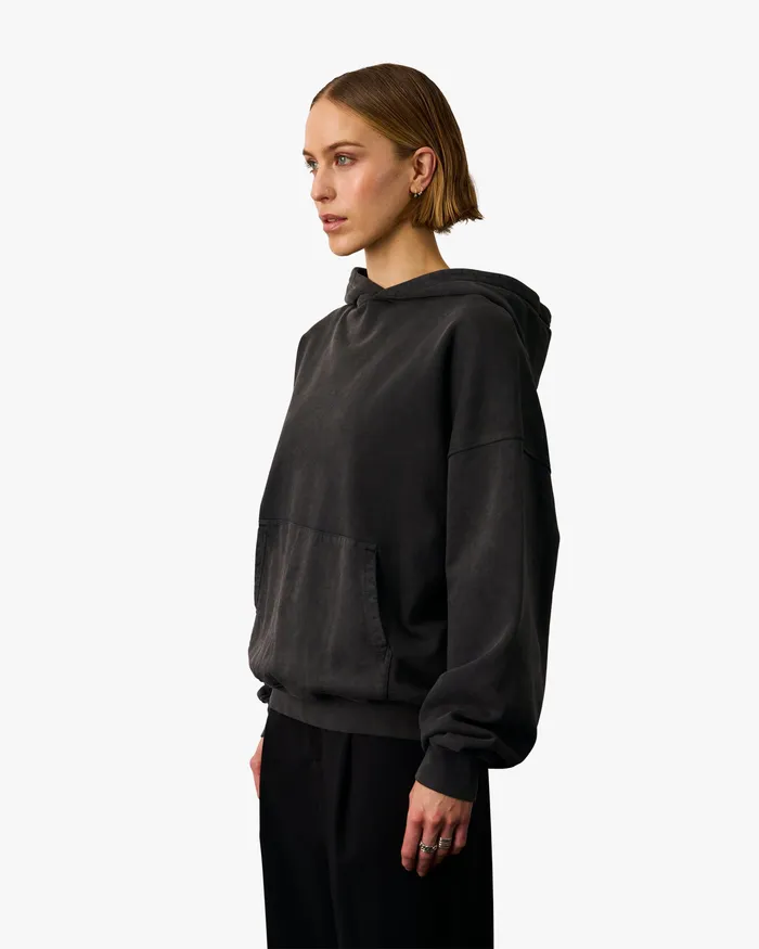 Women Hoodies Colorfulstandard Organic Oversized Hood 8211 Seaside Blue