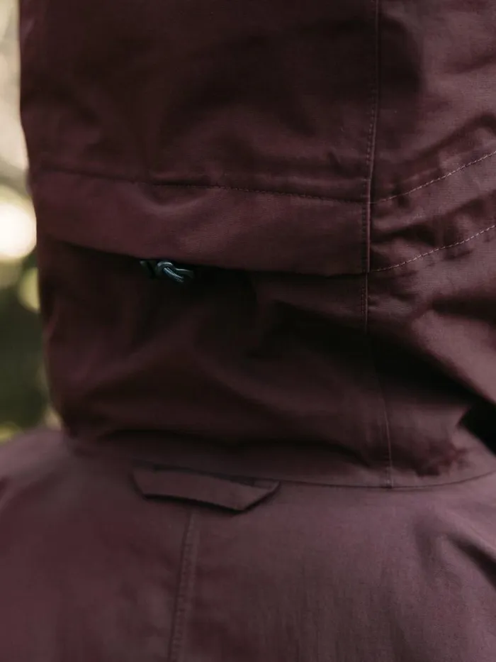 Women Ignis Jacket Black Cherry Finisterre Jackets Coats and Gilets