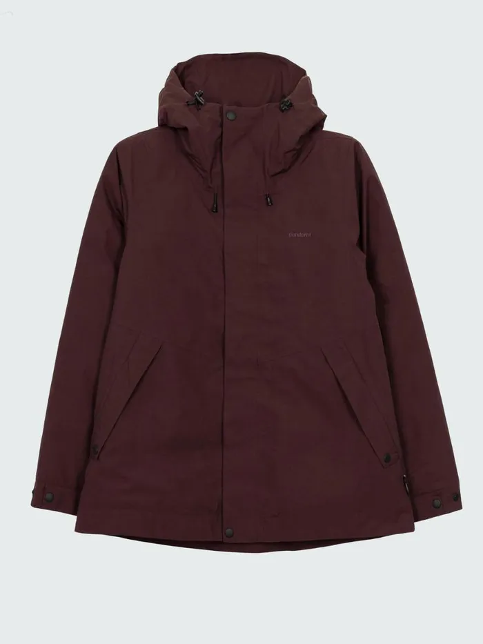 Women Ignis Jacket Black Cherry Finisterre Jackets Coats and Gilets