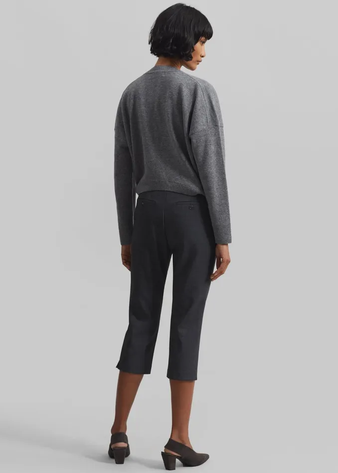 Women Isha Sweater 8211 Grey The Frankie Shop Knitwear