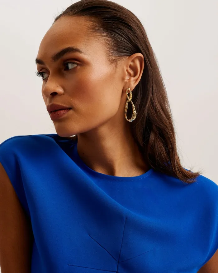 Women ISPARTA 8211 Asymmetric Satin Midi Dress Medium Blue Ted Baker Dresses Women ISPARTA 8211 Asymmetric Satin Midi Dress Medium Blue Ted Baker Dresses