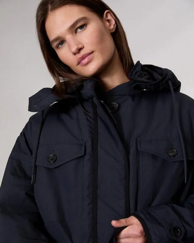 Women Jackets and Coats Rag and Bone Regan Ripstop Parka Salute