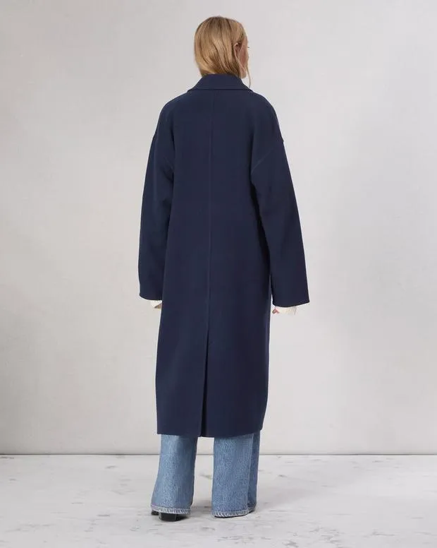 Women Jackets and Coats Rag and Bone Thea WoolBlend Coat Navy