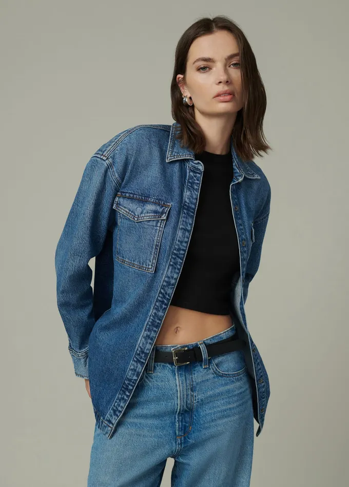 Women Jackets Outerwear Joe8217s Jeans THE KATRINA SHIRT JACKET Wait A Minute