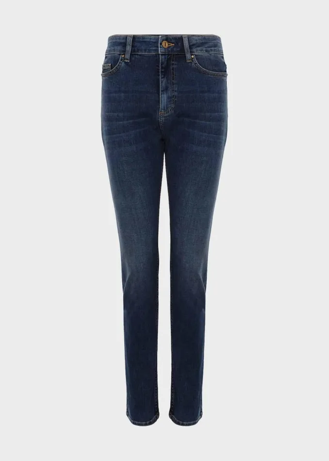 Women Jeans Hobbs Macy Slim Jeans Mid Wash