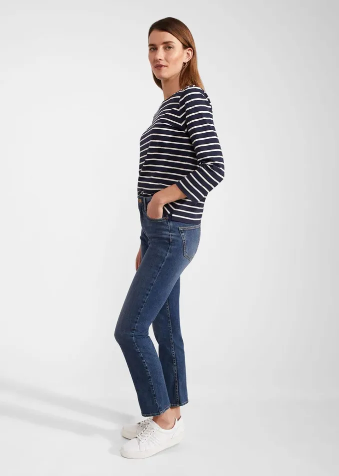 Women Jeans Hobbs Macy Slim Jeans Mid Wash