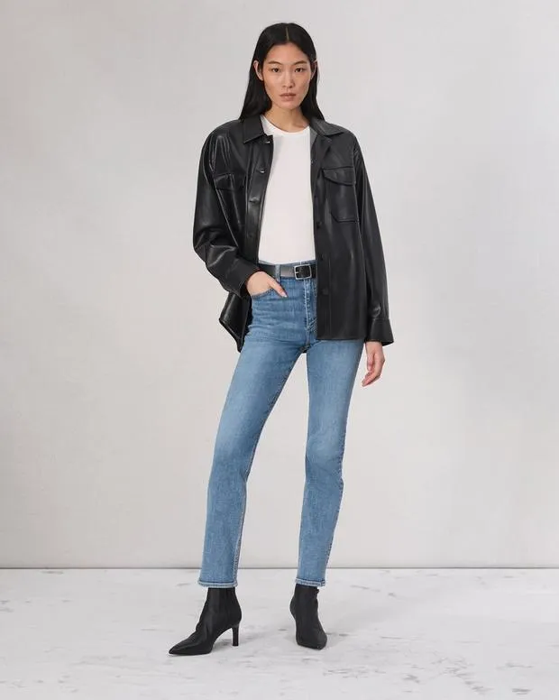 Women Jeans Rag and Bone Flexi Wren Slim Jean Flexi Smooth and Sculpt Denim Mack