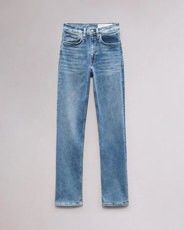 Women Jeans Rag and Bone Flexi Wren Slim Jean Flexi Smooth and Sculpt Denim Mack