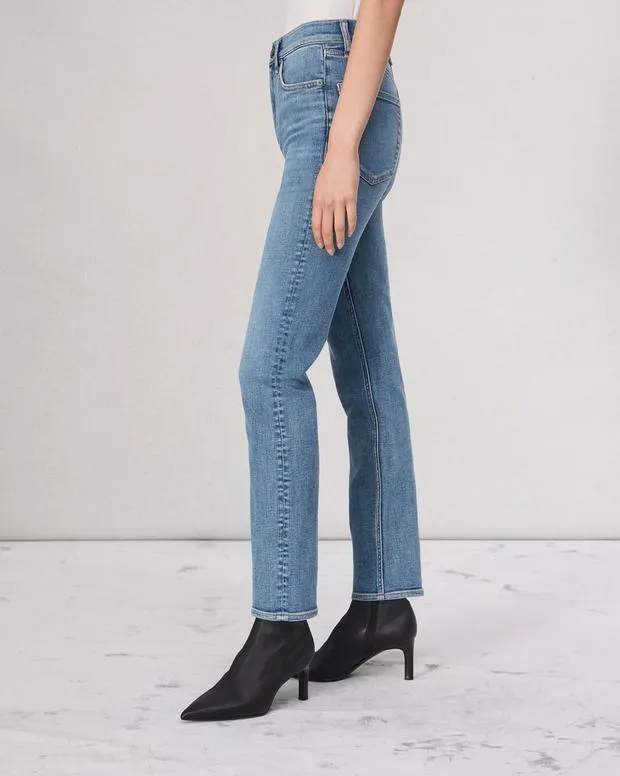 Women Jeans Rag and Bone Flexi Wren Slim Jean Flexi Smooth and Sculpt Denim Mack