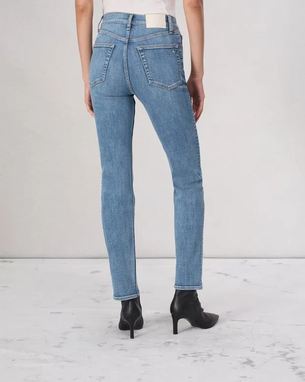 Women Jeans Rag and Bone Flexi Wren Slim Jean Flexi Smooth and Sculpt Denim Mack
